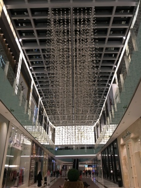 Art inside the Dubai mall